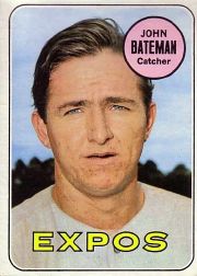 1969 Topps Baseball Cards      138     John Bateman